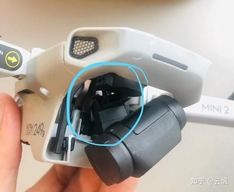 大疆Mini2镜头花了？武汉可修✅